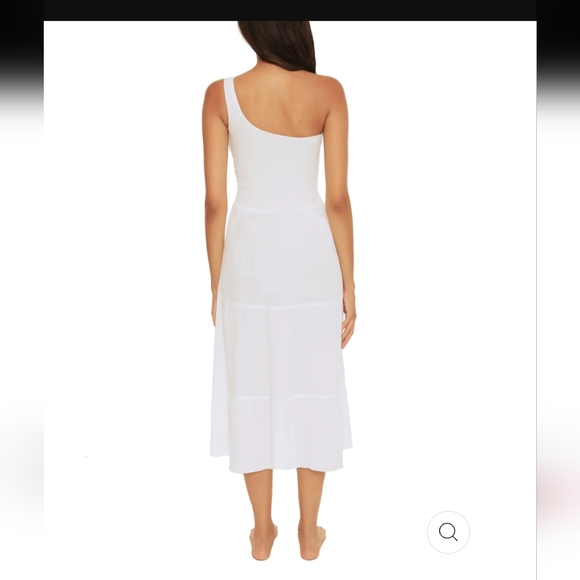 Becca 2022 by Rebecca Virtue Ponza smocked dress size Medium NWT - Picture 3 of 12